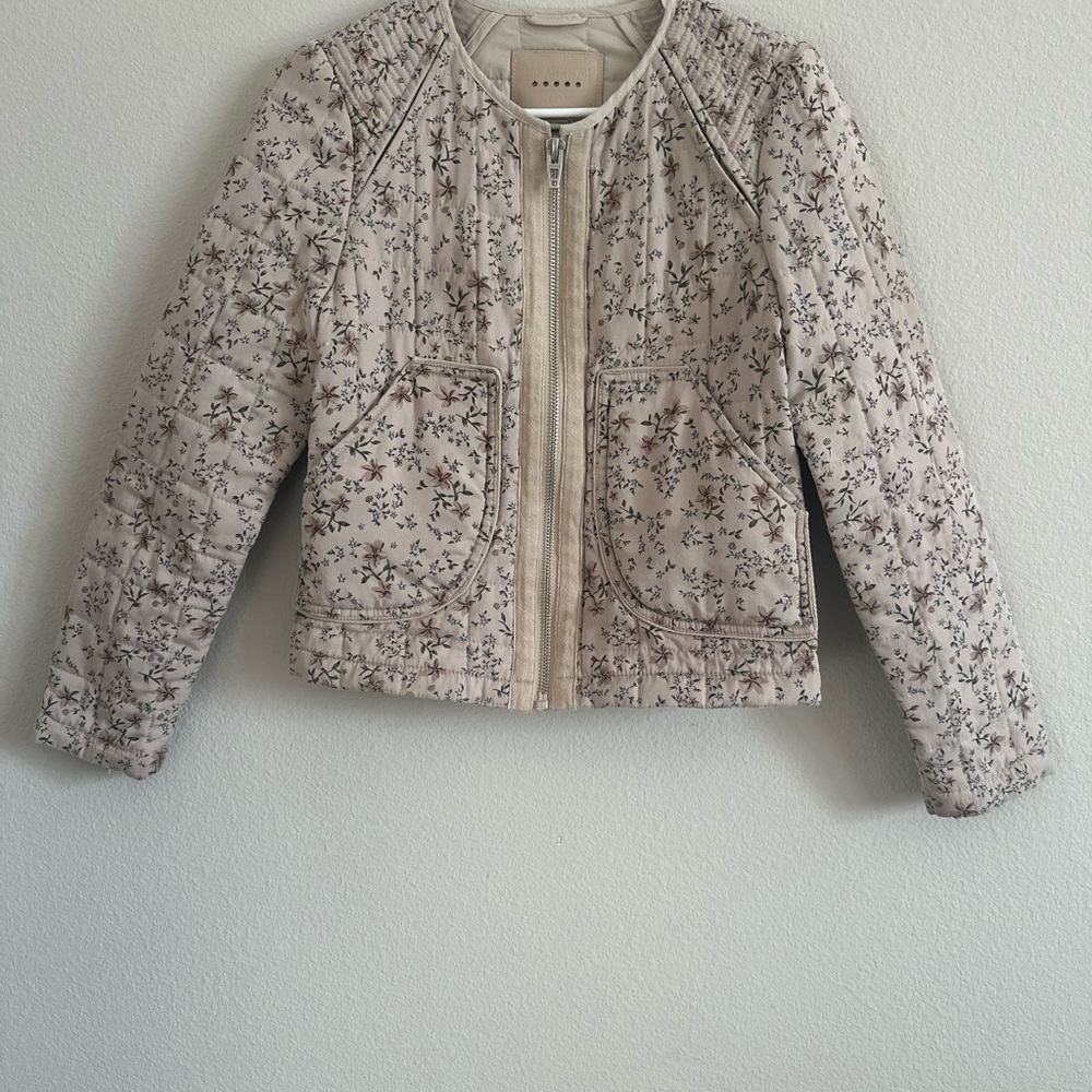 Blanknyc Forrest cropped zip up quilted jacket women’s - Picture 3 of 8